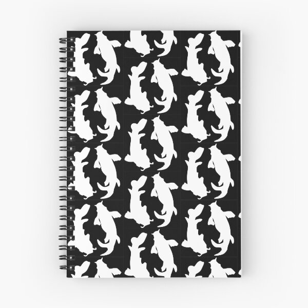 Item preview, Koi Fish Negative Space Block Design designed and sold by Ellora  Roy.