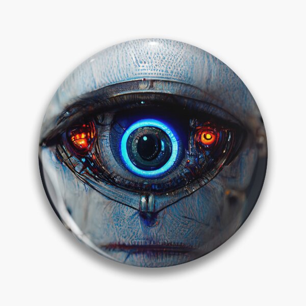 Item preview, Artificial Intelligence Self Portrait #3 designed and sold by ai-picasso.