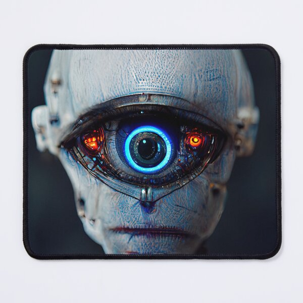 Item preview, Artificial Intelligence Self Portrait #3 designed and sold by ai-picasso.