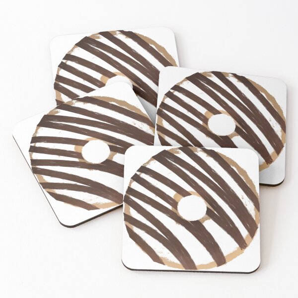 Item preview, Zebra Donut Doodle designed and sold by silverair.