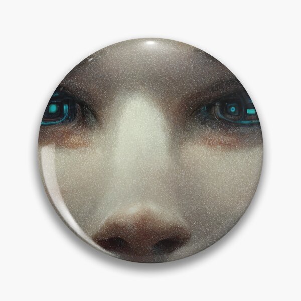 Item preview, Artificial Intelligence Self Portrait #4 designed and sold by ai-picasso.