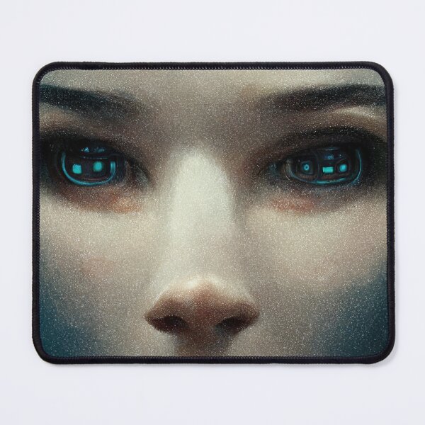 Item preview, Artificial Intelligence Self Portrait #4 designed and sold by ai-picasso.