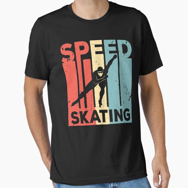 Item preview, Speed Skating Vintage Retro designed and sold by Elixir Designs.