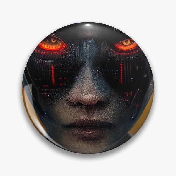Item preview, Artificial Intelligence Self Portrait #5 designed and sold by ai-picasso.