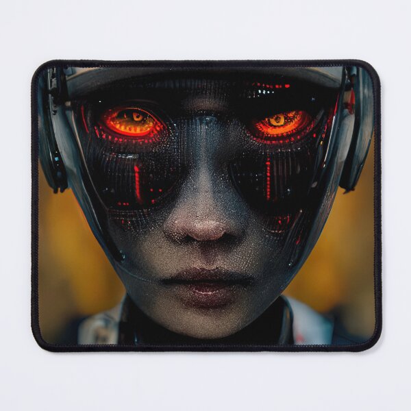 Item preview, Artificial Intelligence Self Portrait #5 designed and sold by ai-picasso.