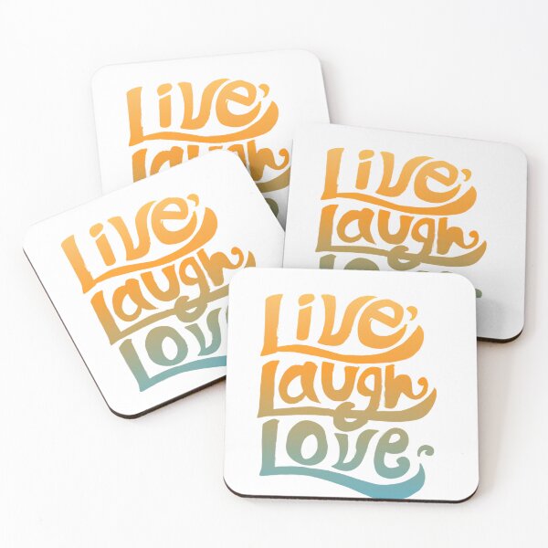 Item preview, live-laugh-love designed and sold by BomboStore.