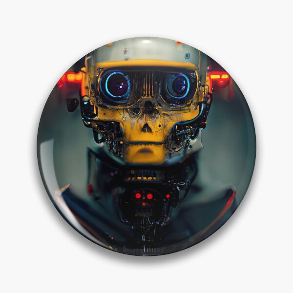 Item preview, Artificial Intelligence Self Portrait #6 designed and sold by ai-picasso.