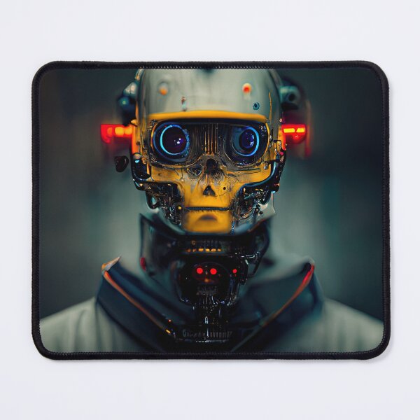 Item preview, Artificial Intelligence Self Portrait #6 designed and sold by ai-picasso.