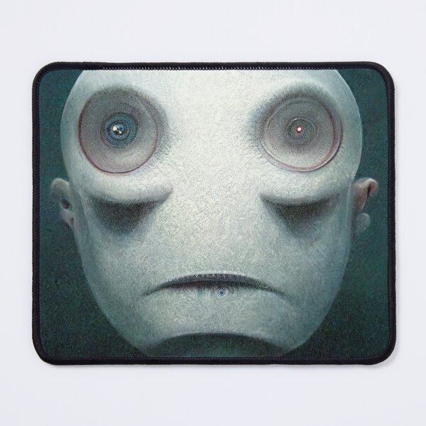 Item preview, Artificial Intelligence Self Portrait #7 designed and sold by ai-picasso.