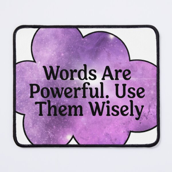 Item preview, Words are powerful. Use them wisely designed and sold by Lezbo1986.
