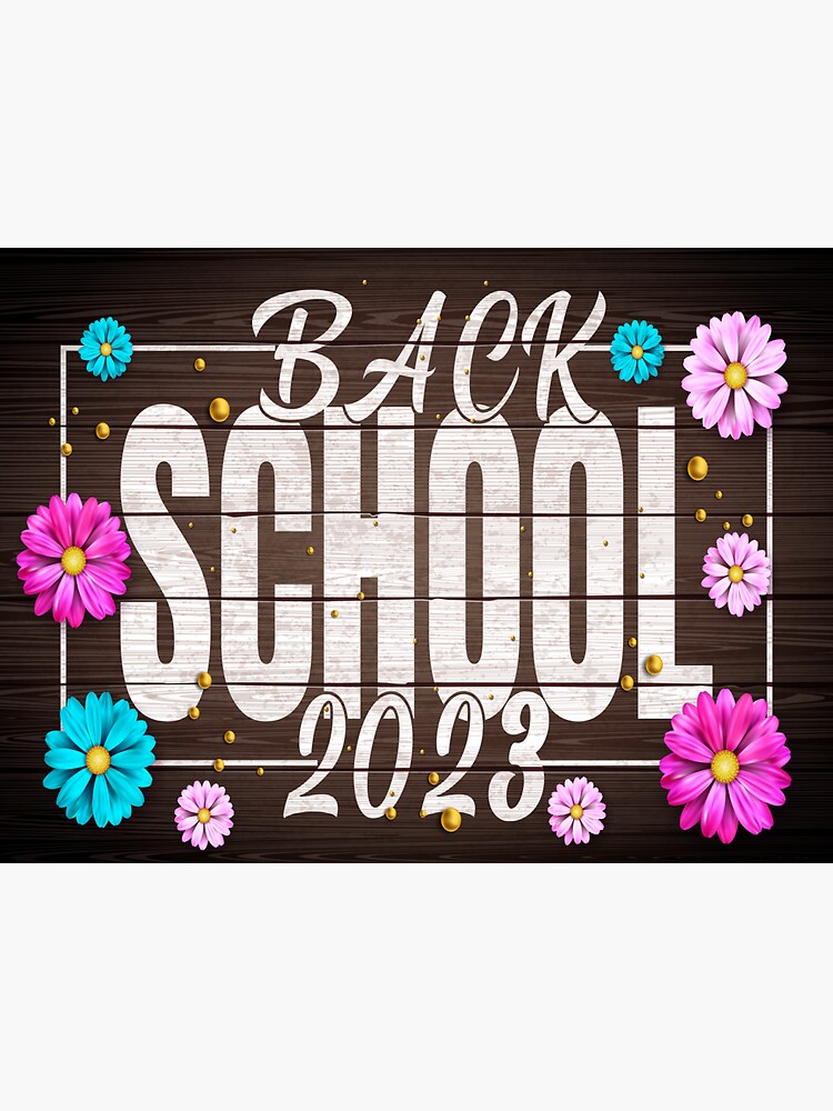 "back to school year 20222023" Stickerundefined by ArtSolitary Redbubble