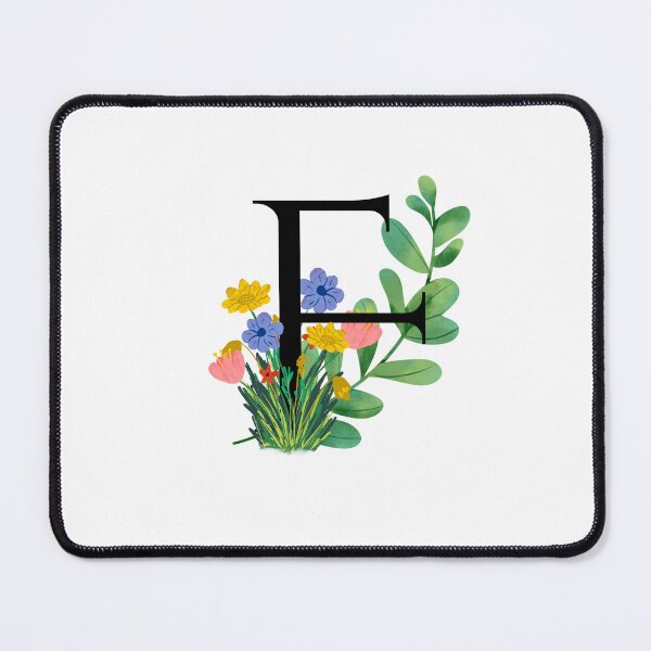 Item preview, Floral F designed and sold by ThoughtfulyCute.
