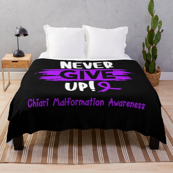 Item preview, Chiari Malformation Warrior - Chiari Malformation Awareness - Never Give Up! designed and sold by Robbsyn.
