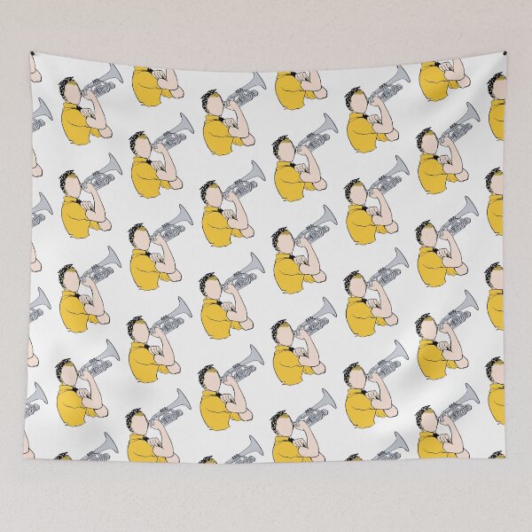 Item preview, Gold and Black, Rosie the Mellophonist designed and sold by wawink.