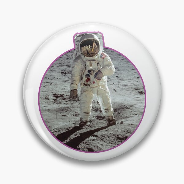 Item preview, Buzz Aldrin Nasa Moon Photo - Apollo Moon Landing designed and sold by AlanPhotoArt.