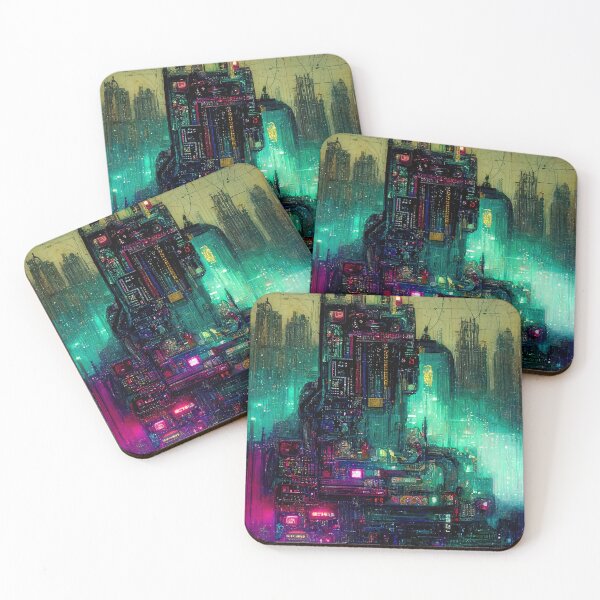 Item preview, Futuristic city designed and sold by CEVmemories.