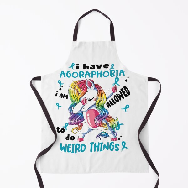 Item preview, Agoraphobia Awareness Funny I have Agoraphobia i'm allowed to do Weird Things! designed and sold by JanetShop809.