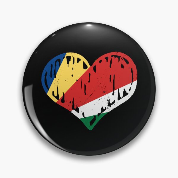 Item preview, Seychelles Flag Heart Love designed and sold by rafaeltto.