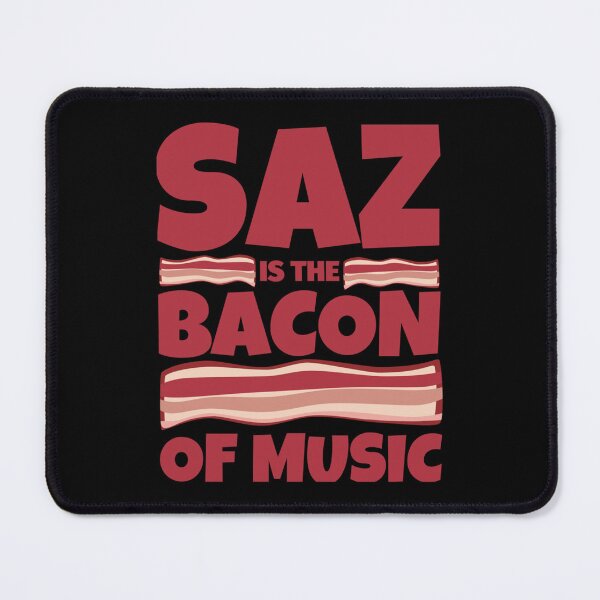 Item preview, Saz Gifts Bacon Of Music Classic T-Shirt designed and sold by clarepaulaji64.