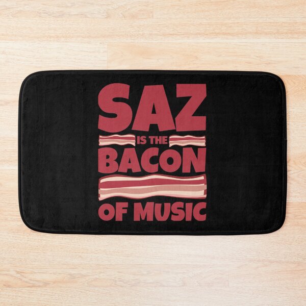 Item preview, Saz Gifts Bacon Of Music Classic T-Shirt designed and sold by clarepaulaji64.