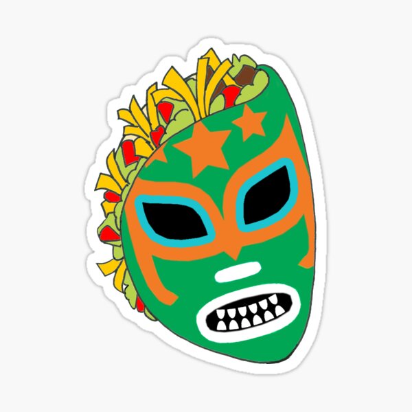 Taco Libre on Mint Green Sticker