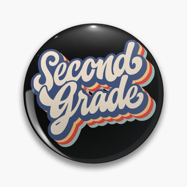 Item preview, Second grade Vibes, Retro Teachers Back To School designed and sold by retrippy.