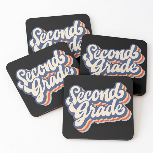 Item preview, Second grade Vibes, Retro Teachers Back To School designed and sold by retrippy.