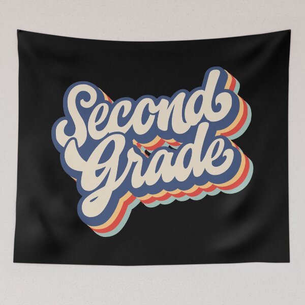 Item preview, Second grade Vibes, Retro Teachers Back To School designed and sold by retrippy.