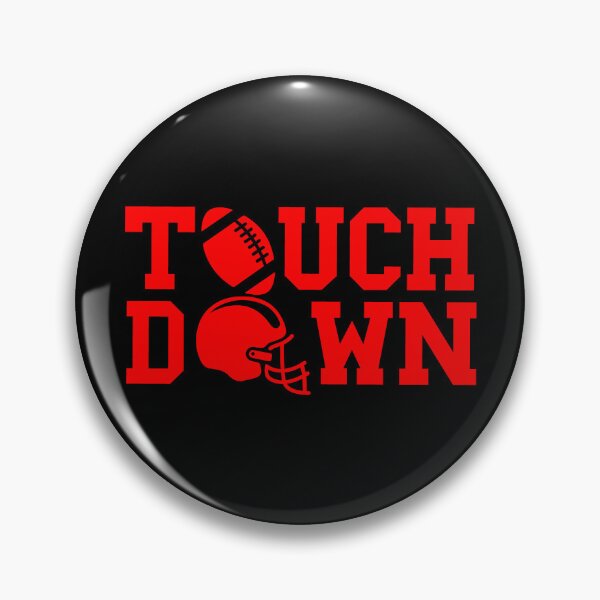 Item preview, red football touchdown sports  designed and sold by Gossip Rag.