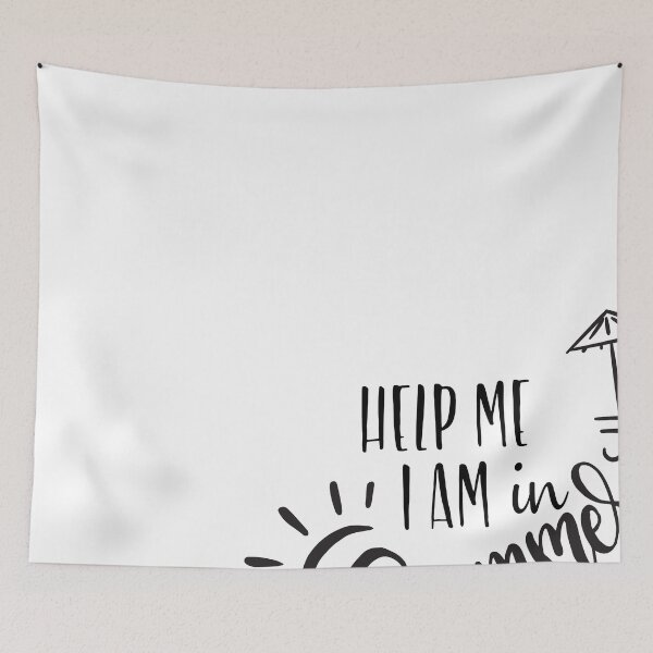 Item preview, Help Me I Am In Summer Vacation designed and sold by guesshirt.
