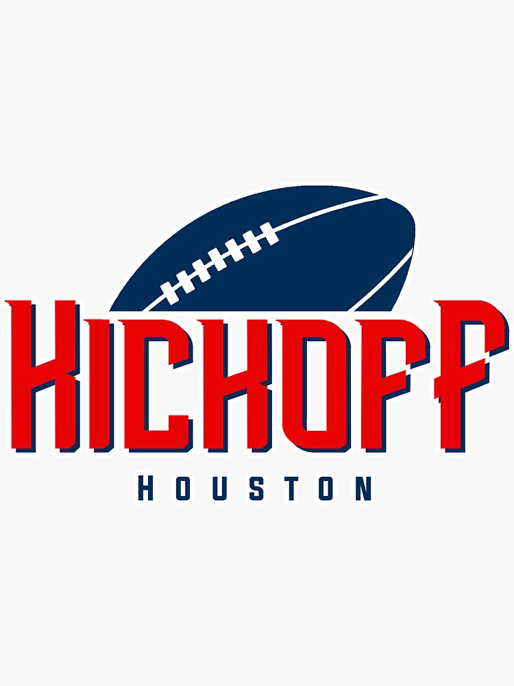 "Houston Football Team" Sticker for Sale by igzine Redbubble