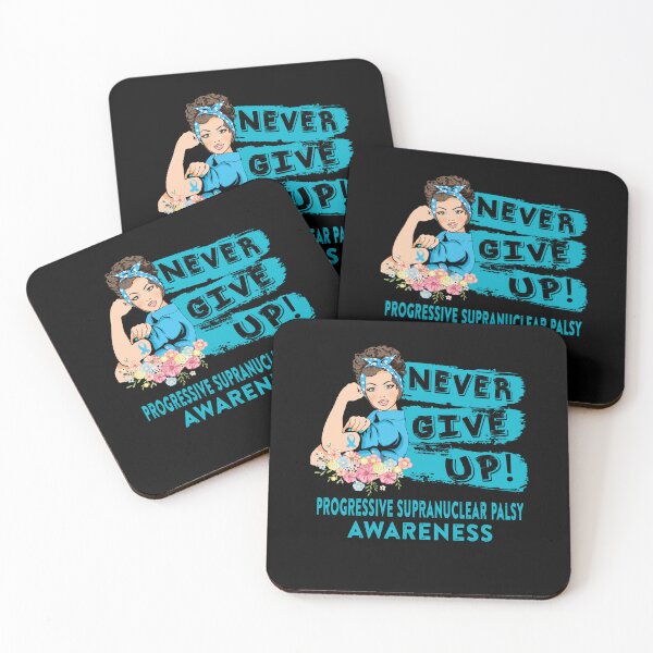 Item preview, Progressive Supranuclear Palsy Warrior - Never Give Up! - Support Progressive Supranuclear Palsy Warrior Gifts designed and sold by whlrcheryl.