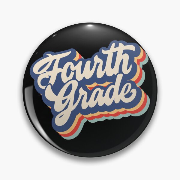 Item preview, Fourth grade Vibes, Retro Teachers Back To School designed and sold by retrippy.