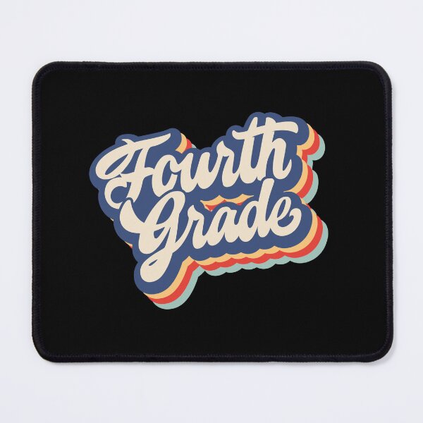 Item preview, Fourth grade Vibes, Retro Teachers Back To School designed and sold by retrippy.