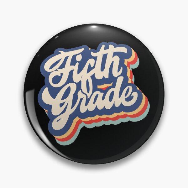 Item preview, Fifth Grade Vibes, Retro Teachers Back To School designed and sold by retrippy.