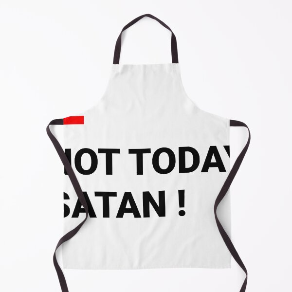 Item preview, NOT TODAY SATAN designed and sold by fritz-10signer.