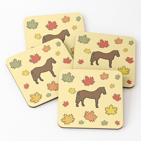 Item preview, Butternut Squash Fall Foliage Fillies- Autumn Leaves with Ponies designed and sold by KatPaints.