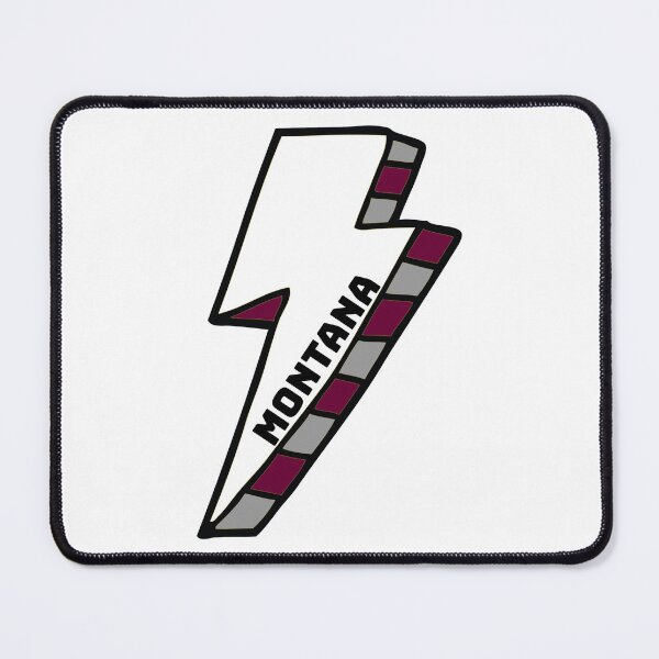 Item preview, University of Montana Lightning Bolt designed and sold by kkosmicki.
