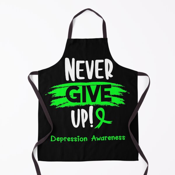 Item preview, Depression Warrior - Depression Awareness - Never Give Up! designed and sold by Robbsyn.