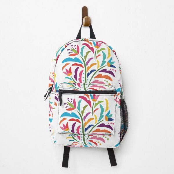 Item preview, Mexican Otomí Floral Composition by Akbaly designed and sold by Akbaly.
