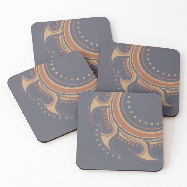 Item preview, Abstract Sun, elegant, ornamental in pastel colors designed and sold by Svitac.