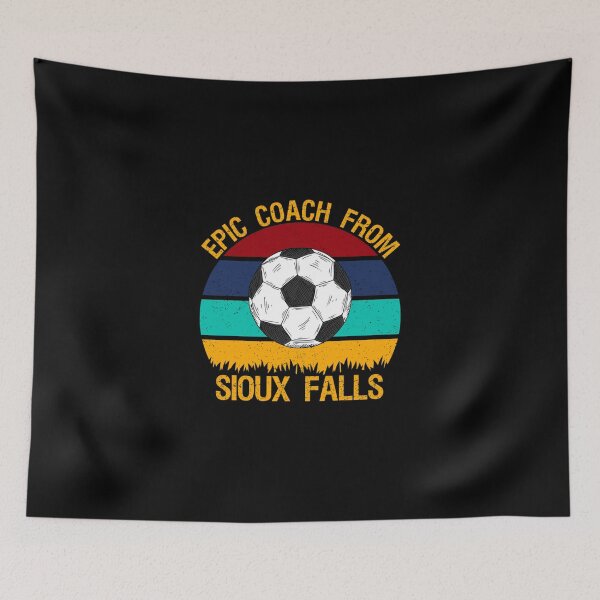 Item preview, Entrenador épico de Sioux Falls Vintage Soccer Camiseta clásica designed and sold by clarepaulaji64.
