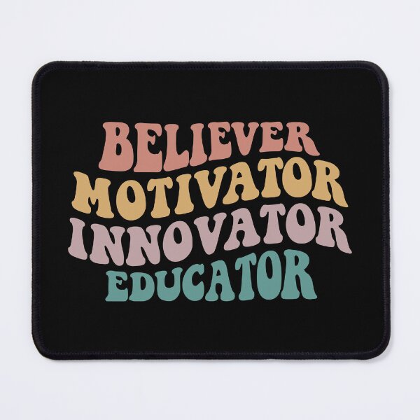 Item preview, Believer Motivator Innovator Educator designed and sold by YaassDesign.