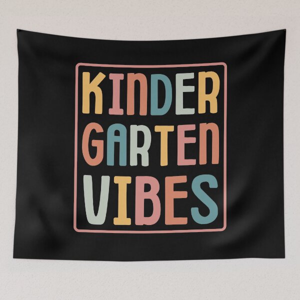Item preview, Retro Kindergarten Vibes Kindergarten Teacher 1st Day Back To School designed and sold by jasmynnoel.