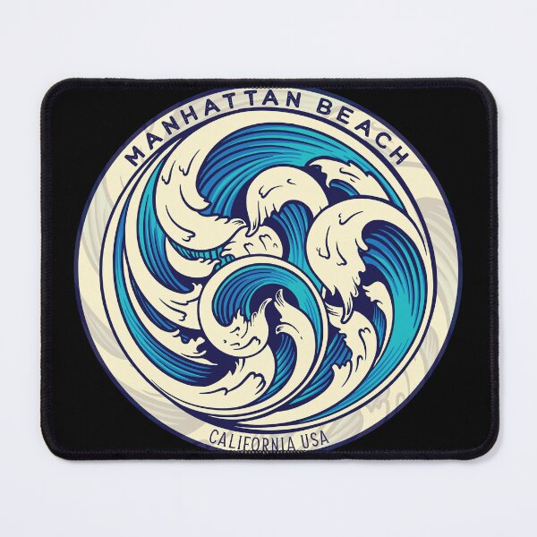 Item preview, Manhattan Beach Waves designed and sold by LanikaiBeach.