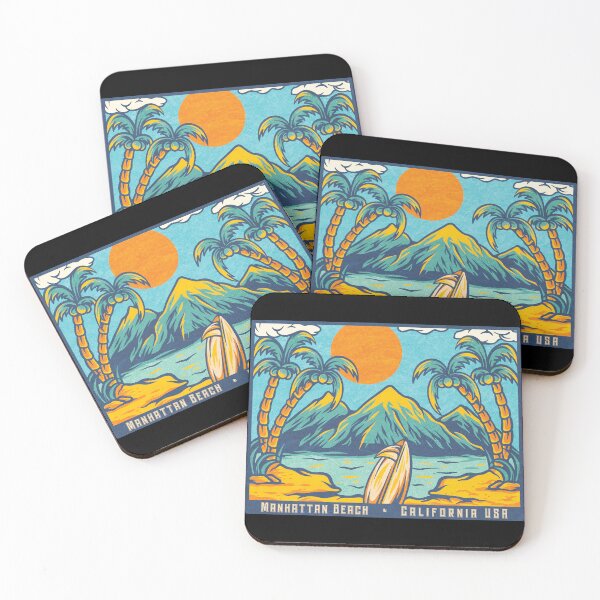Item preview, Manhattan Beach Palm Mountains designed and sold by LanikaiBeach.