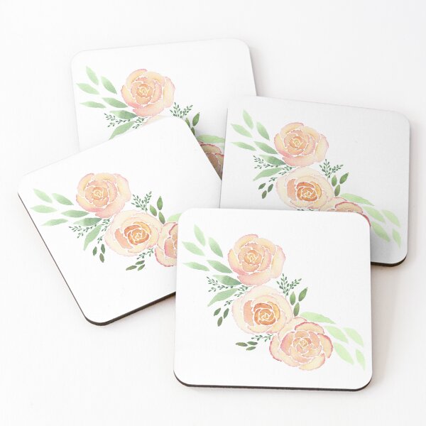 Item preview, Trio of orange roses designed and sold by SharonRoseR.