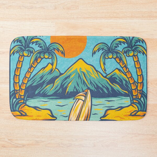 Item preview, Mission Beach Palm Mountains designed and sold by LanikaiBeach.