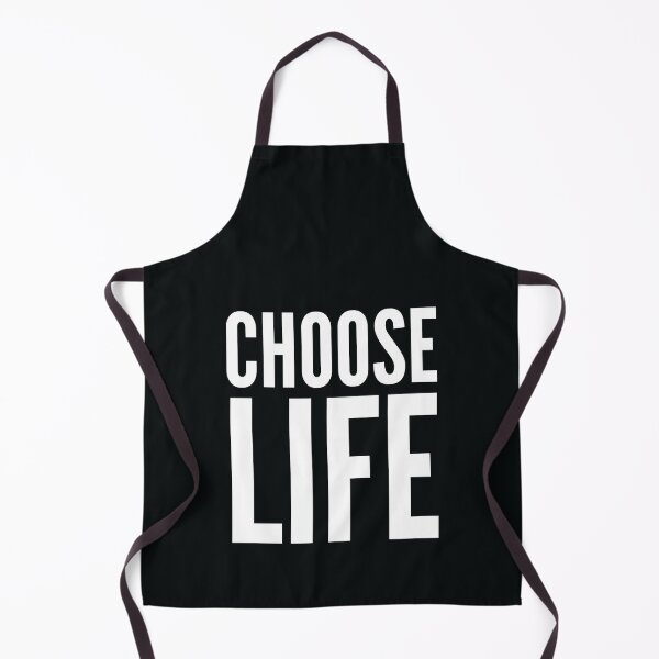 Item preview, Choose life simple design in white on black bold text  designed and sold by WordStruggle.