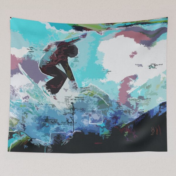 Item preview, Skiing is My Life - Downhill Skier designed and sold by NaturePrints.